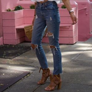 GRLFRND Karolina High-Rise Skinny Jeans